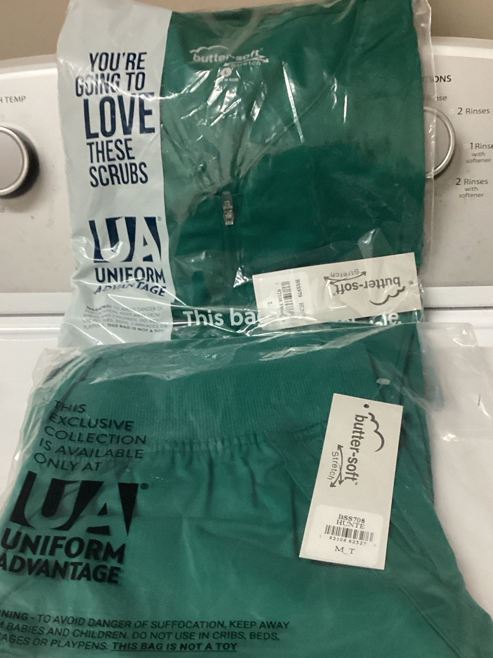 Women Green Scrub Set